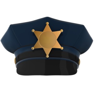 This &lt;strong&gt;police hat clipart&lt;/strong&gt; graphic image shows a police officer hat.  Use this police clip art in PowerPoint presentations, marketing material, or in social media posts.