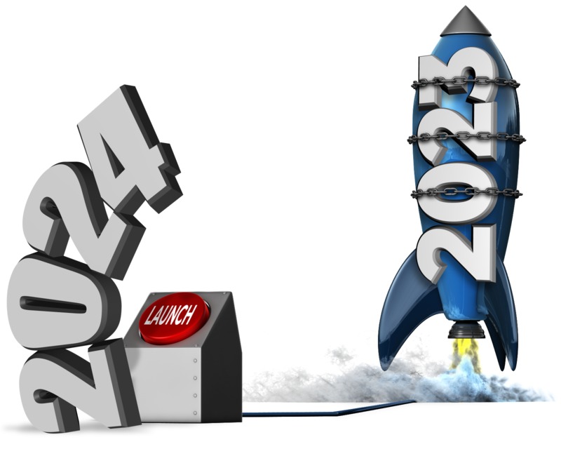 This Presentation Clipart shows a preview of Year Blast Off Custom