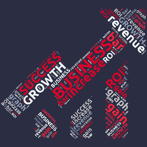 A growth graph word cloud maker with full customization tools.  Add your personalized words, choose colors, and select a font.