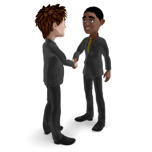 barazite handshake clipart