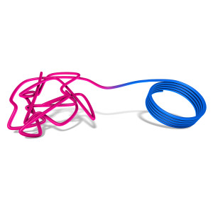 Use this unique concept clipart to illustrate bringing chaos into order or clarifying confusion. Customize Colors - Download now.