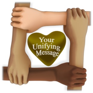 Im this customizable clipart image, four different arms are holding on to one another&#039;s wrist in a square formation. Each arm is a different skintone, representing unity in diversity.  At the center of the image is a yellow heart.  Use the customizer to add your custom text or design to the heart to help convey your own message of unity, diversity, friendship, love, and teamwork.