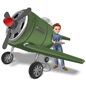 Rosie Riveting Plane