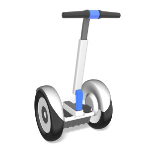 This clipart image features an electric two wheeled personal transporter.   By using the customizer tools, the smaller accent colors of the transporter can be changed. Use this clipart image for all of your presentations involving transportation, outdoor recreation, work commute, and more.