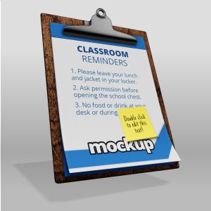 A 3D Clipboard with editing tools to customize the design and make it your own.