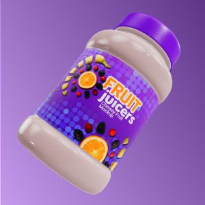 A 3D Supplement Jar with editing tools to customize the design and make it your own.