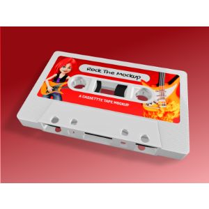 A 3D Cassette Tape with editing tools to customize the design and make it your own.