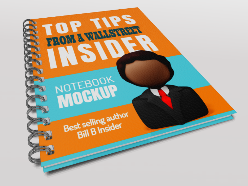 This Presentation Clipart shows a preview of 3D Book Binder Clipart - Customizable Mockup