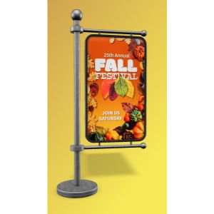 A 3D Street Sign with editing tools to customize the design and make it your own.