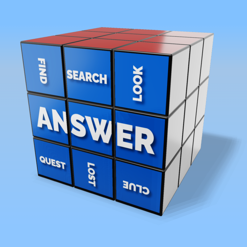 This Presentation Clipart shows a preview of Puzzle Cube
