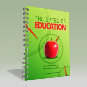 A 3D book binder mockup with Editing Tools to Customize the Design and Make it Your Own.