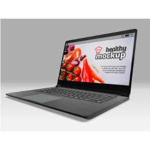 A 3D Laptop with editing tools to customize the design and make it your own.