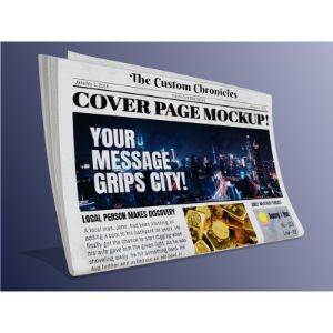 A 3D newpaper with editing tools to customize the design and make it your own.