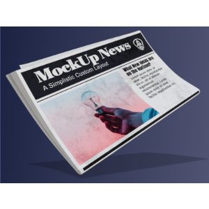 A 3D newpaper with editing tools to customize the design and make it your own.