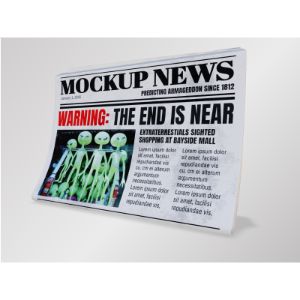 A 3D newpaper with editing tools to customize the design and make it your own.