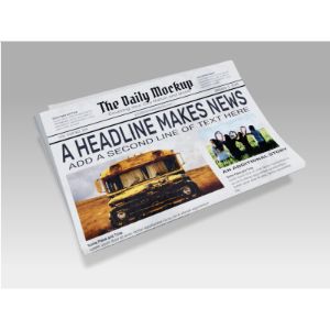 A 3D newpaper with editing tools to customize the design and make it your own.