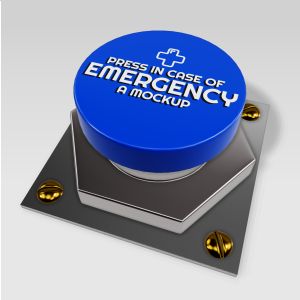 A 3D Push Button with editing tools to customize the design and make it your own.