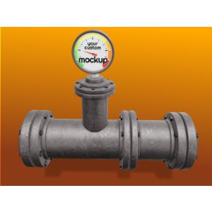 A 3D Pressure Gauge with editing tools to customize the design and make it your own.