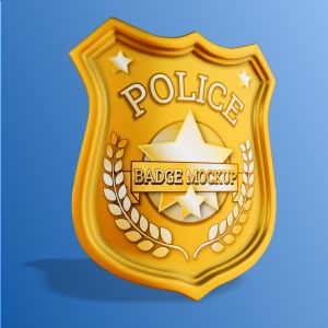 A 3D Authority Badge with editing tools to customize the design and make it your own.