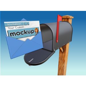 A 3D Open Letter Mailbox with editing tools to customize the design and make it your own.
