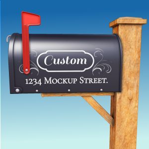 A 3D Closed Mailbox with editing tools to customize the design and make it your own.