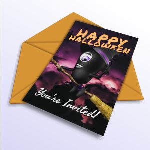 A 3D Card On Envelope with editing tools to customize the design and make it your own.