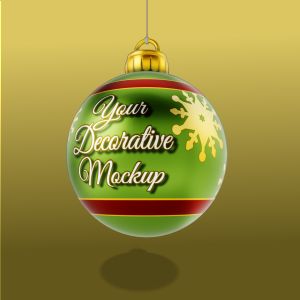 A 3D Holiday Ornament with editing tools to customize the design and make it your own.