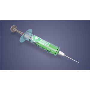 A 3D Syringe Clipart with editing tools to customize the design and make it your own.