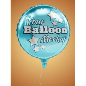 A 3D Custom Mylar Balloon with editing tools to customize the design and make it your own.