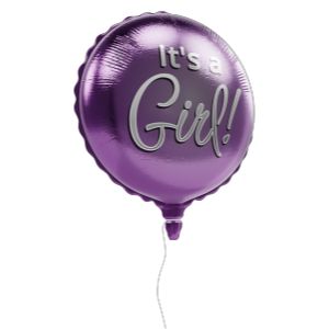 A 3D Custom Mylar Balloon with editing tools to customize the design and make it your own.