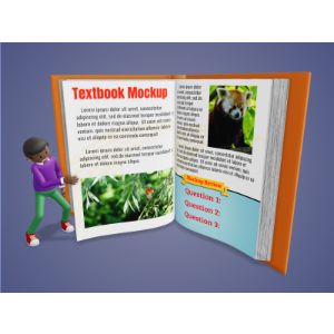 A 3D Male Figure Turning A Custom Page Clipart with editing tools to customize the design and make it your own.