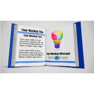 A 3D Open Book Clipart with editing tools to customize the design and make it your own.