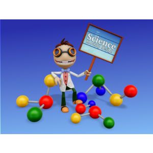 A 3D Scientist Character Holding Sign Clipart with editing tools to customize the design and make it your own.