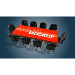 Rectangular Conference Table Clipart with editing tools to customize the design and make it your own.