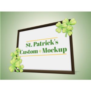 st patricks presenting side, clipart