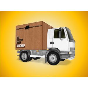 free clipart box truck