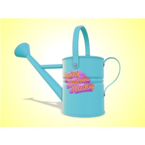 A 3D Watering Can Clipart with editing tools to customize the design and make it your own.