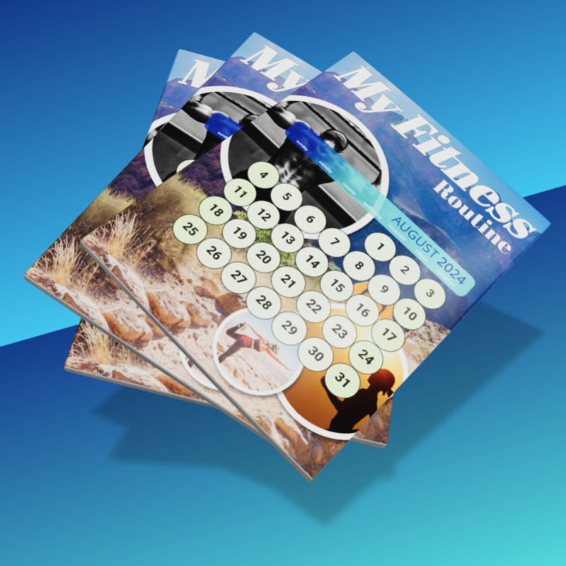 This Presentation Clipart shows a preview of 3D Stack of Magazines - Customizable Mockup