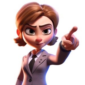 Determined businesswoman is providing guidance, directing her team, or leading a discussion.