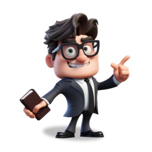 The business person&#039;s pointed gesture signifies providing direction and guidance his audience.