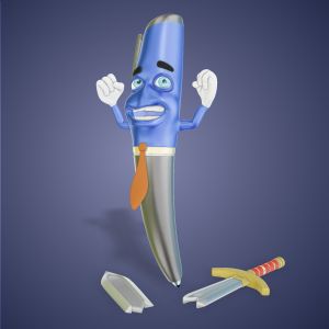 A 3D Pen Character Mightier Than The Sword