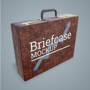 A 3D Briefcase Clipart with editing tools to customize the design and make it your own.