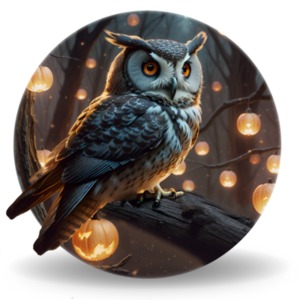 Elevate Halloween content with our Creepy Forest Owl Clipart – perfect for presentations, social posts, and marketing materials. Get into the spirit!