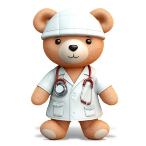 Infuse warmth into presentations with Pediatric Teddy Bear Clipart – a charming, relatable design element for engaging PowerPoint slides!