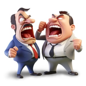 Add this Angry Politicians Clipart Illustration into a presentation, social post, or marketing campaign design. Download now!