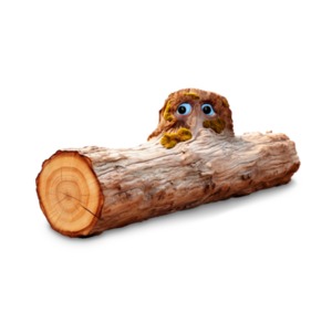 Elevate your presentations with An idiom &quot;Bump on a Log&quot; Clipart! Enabling more creativity for presenters and content creators.