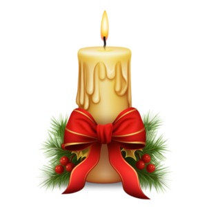 Illuminate your presentations and designs with festive charm! Download our Christmas Candle Clipart for a touch of holiday magic.