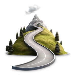 Visualize conquering challenges with this Uphill Climb Clipart Idiom – a visual journey of resilience and success! Download Now!