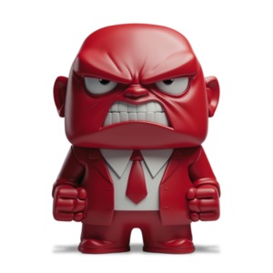 The &quot;Angry Man&quot; Clipart: A Powerful Addition to Your Presentations and Media Designs