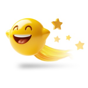 Like a shooting star that catches our attention and leaves us in awe, this clipart emoji embodies inspiration and the pursuit of dreams.